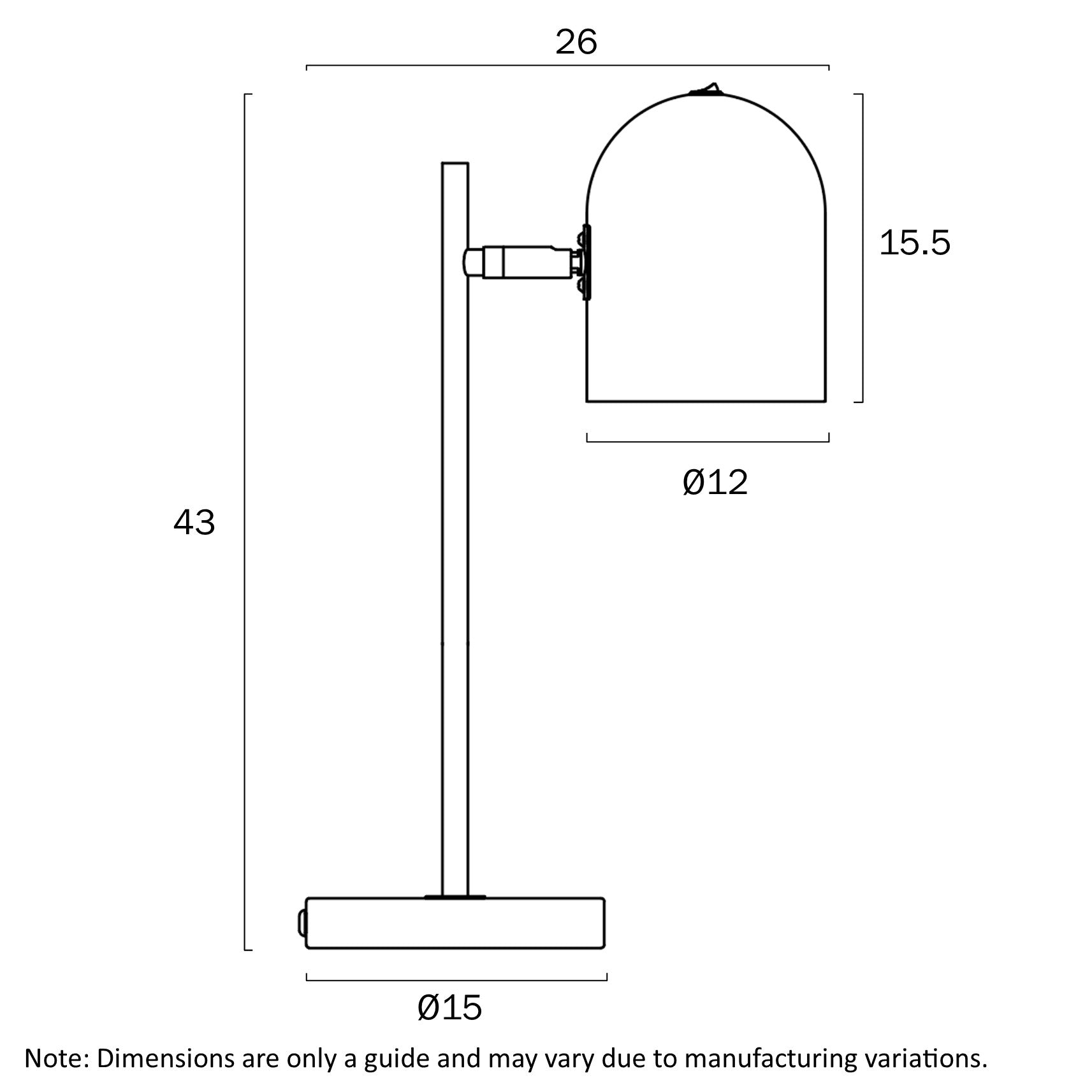 TURIN TABLE LAMP