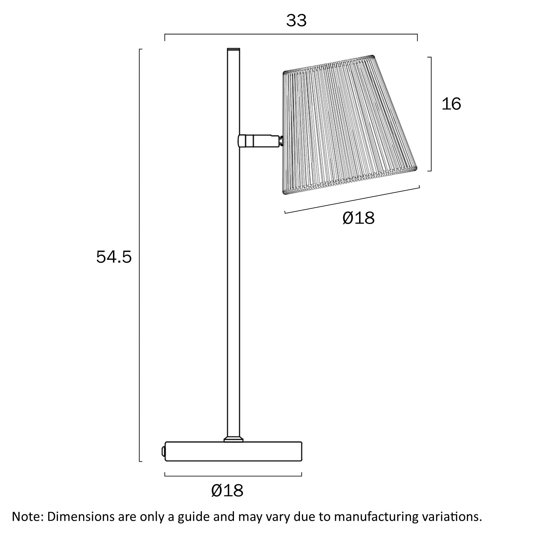 VALORA TABLE LAMP