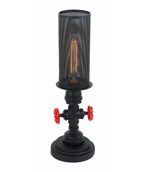 VENETO: Industrial Aged Iron Decorative Table Lamp