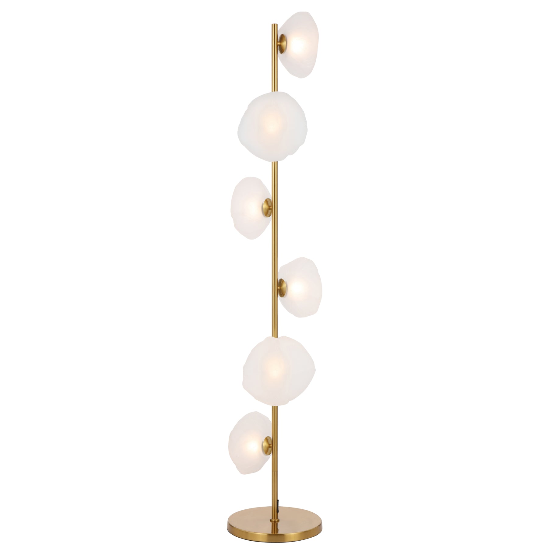 ZECCA 6 LIGHT FLOOR LAMP