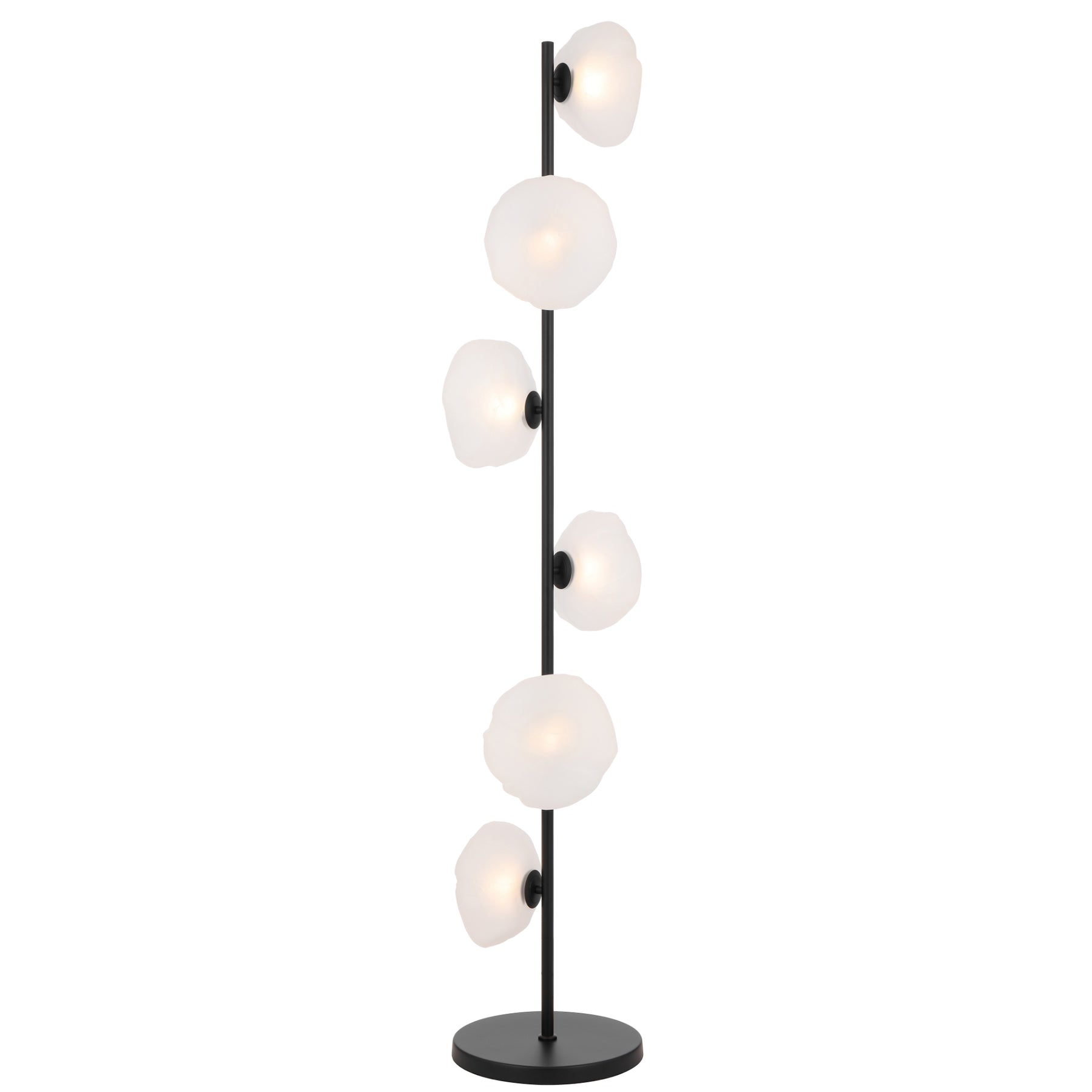 ZECCA 6 LIGHT FLOOR LAMP