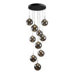 BUBBLES BLACK/SMOKE PENDANT 10LT