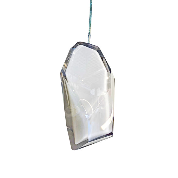 ROCK CRYSTAL PENDANT WHITE