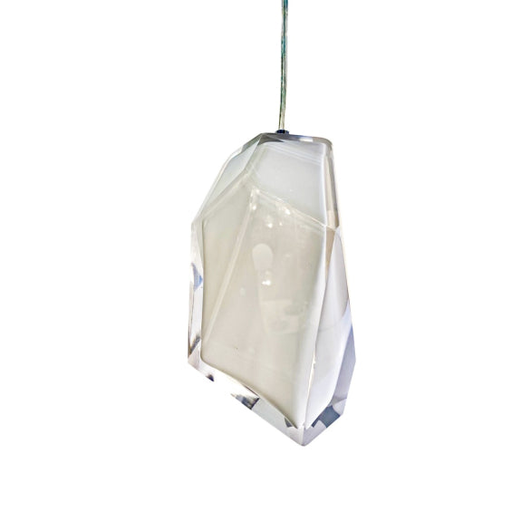 ROCK CRYSTAL PENDANT WHITE