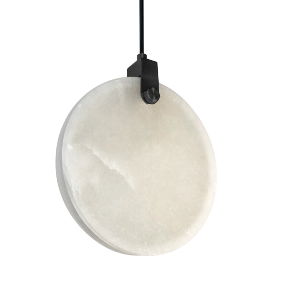 PANISH 200 DISC MARBLE BLACK PENDANT