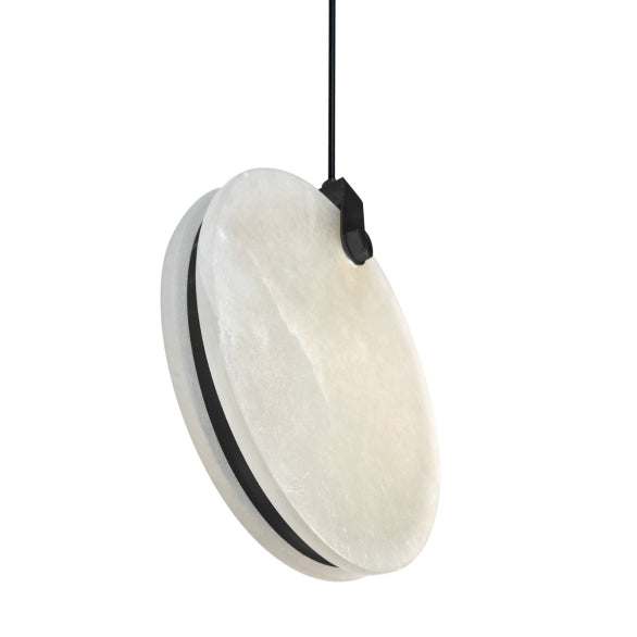 PANISH 200 DISC MARBLE BLACK PENDANT