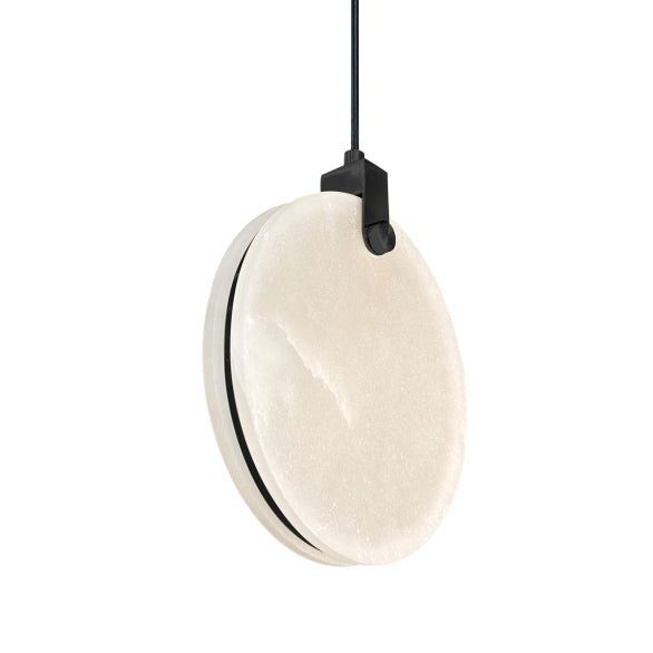 PANISH 200 DISC MARBLE BLACK PENDANT