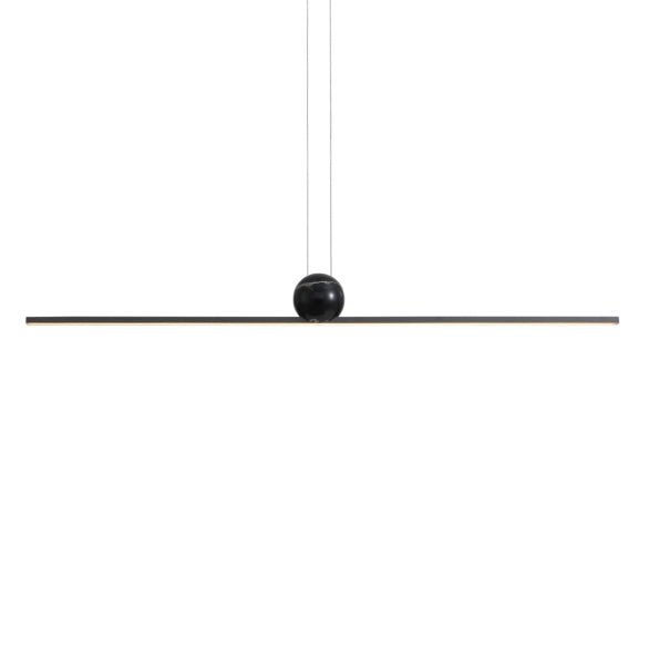 MARBLE BALL LINEA PENDANT BLACK