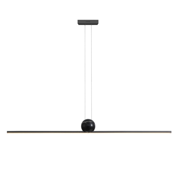 MARBLE BALL LINEA PENDANT BLACK