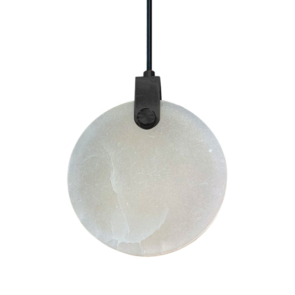 PANISH 150 DISC MARBLE BLACK PENDANT